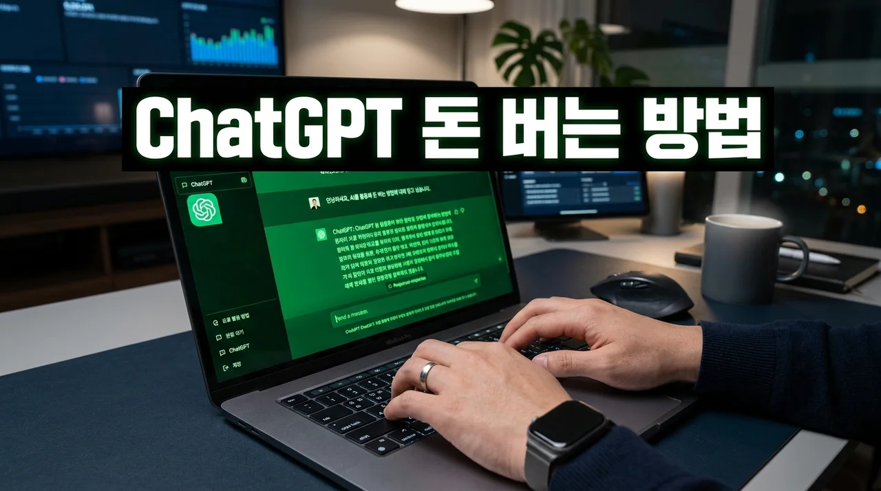 ChatGPT로 현실 수익 창출! AI 활용 돈 버는 방법 완벽 가이드