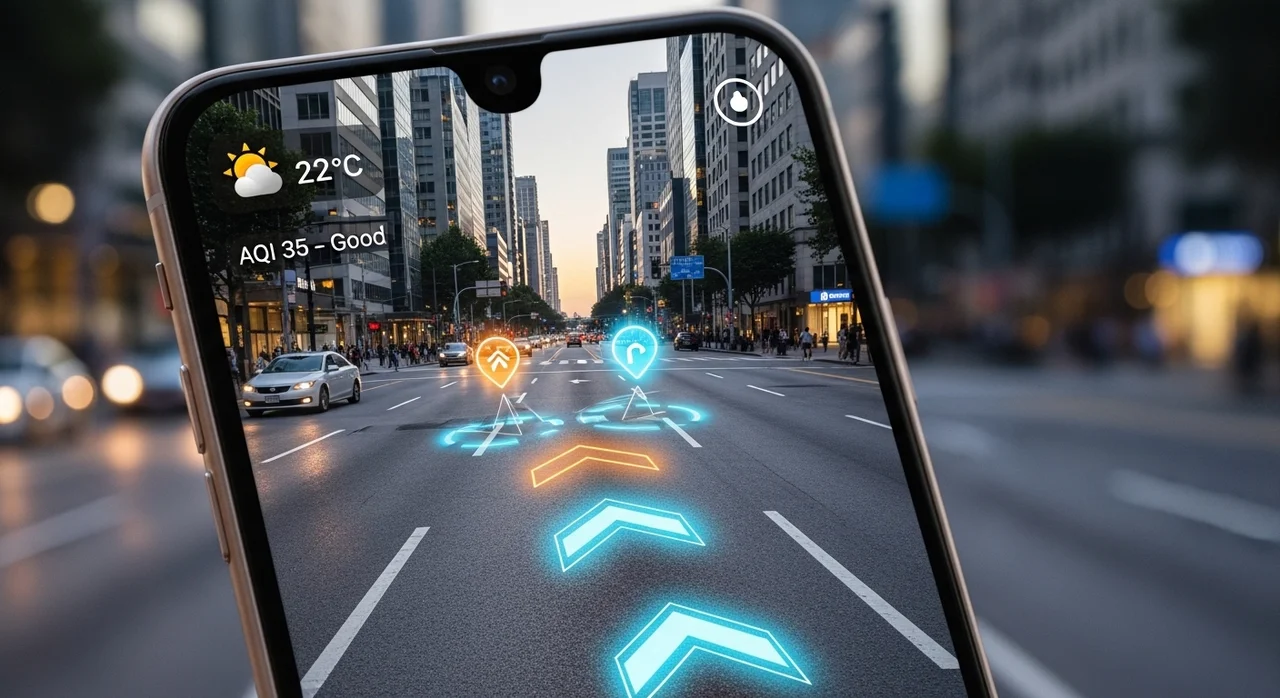 4. 일상 속 스마트한 도우미: 날씨, 미세먼지, AR 내비게이션