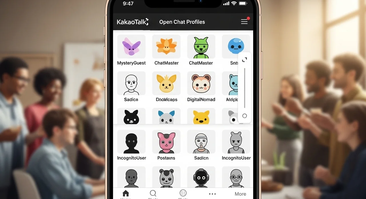 4. 오픈채팅 프로필 관리: 상황에 맞는 나를 표현하는 방법