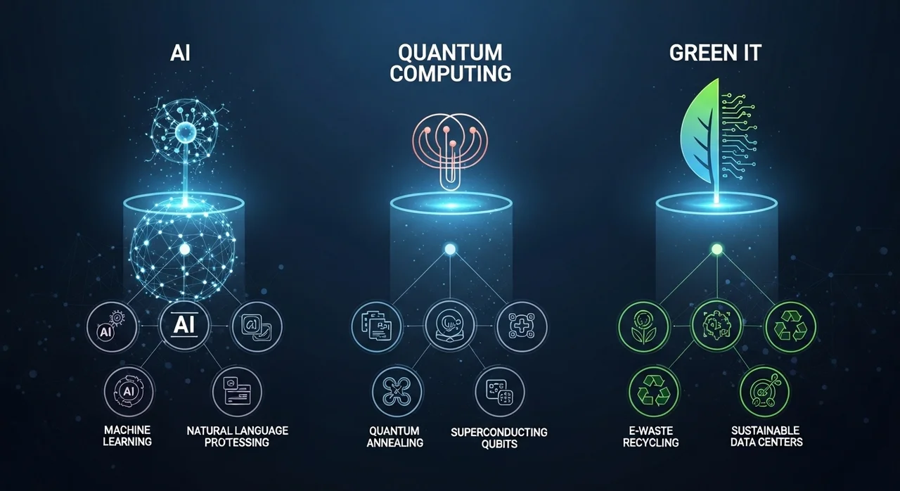 분야별 선두 주자: 주목해야 할 IT 기업과 기술
