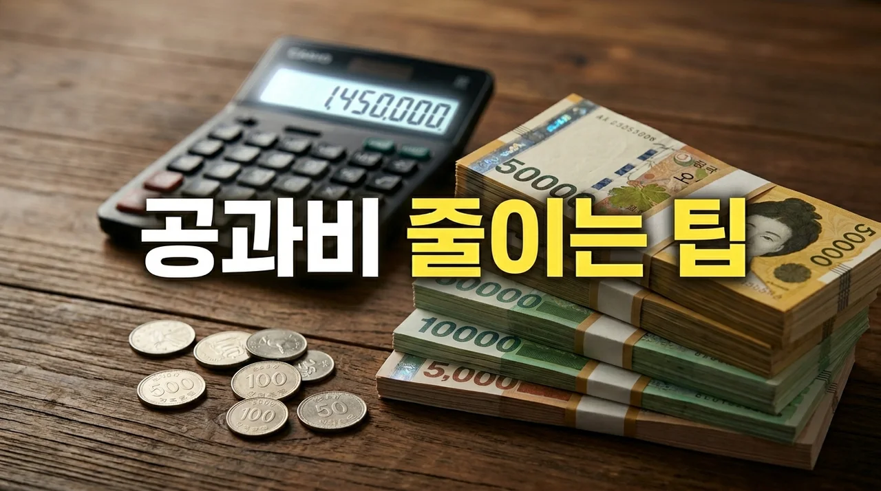 월 지출 확 줄이는 공과비 줄이는 팁: 스마트한 절약 노하우 10가지