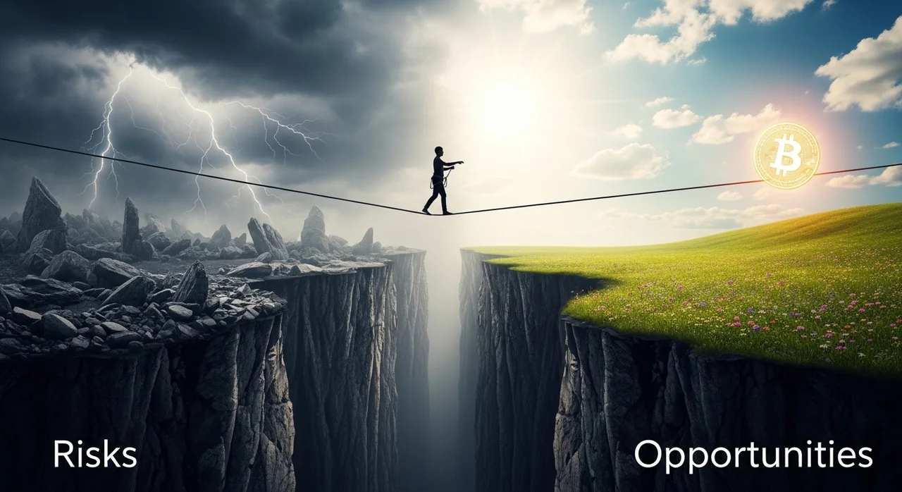 비트코인 투자: 리스크와 기회를 현명하게 파악하기