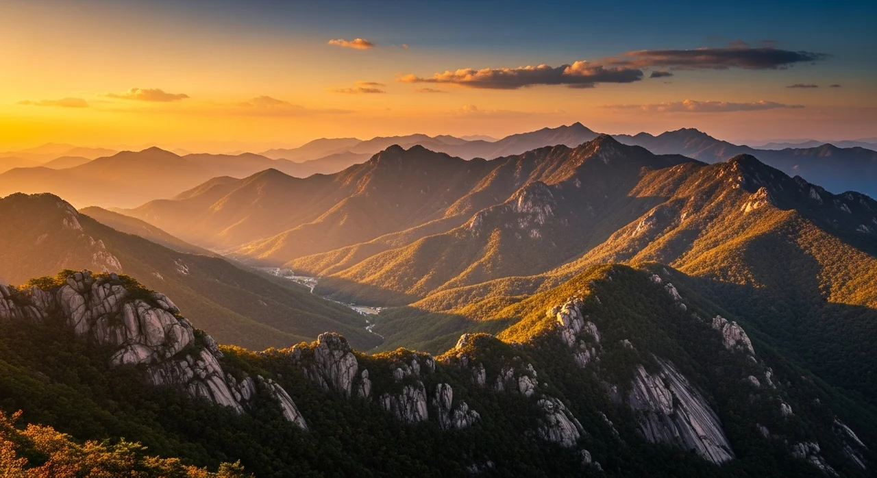 대한민국의 위대한 자연, 한국 명산 탑 10을 만나다
