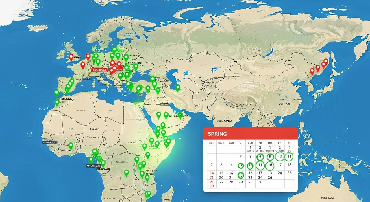 여행 시기와 목적지 선정의 지혜: 가성비 최고의 선택