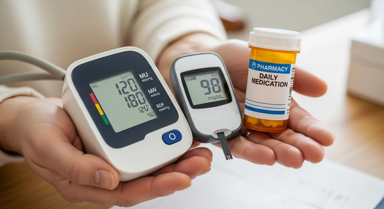 고혈압, 당뇨, 고지혈증 관리: 만성 질환이 있다면 더욱 철저하게