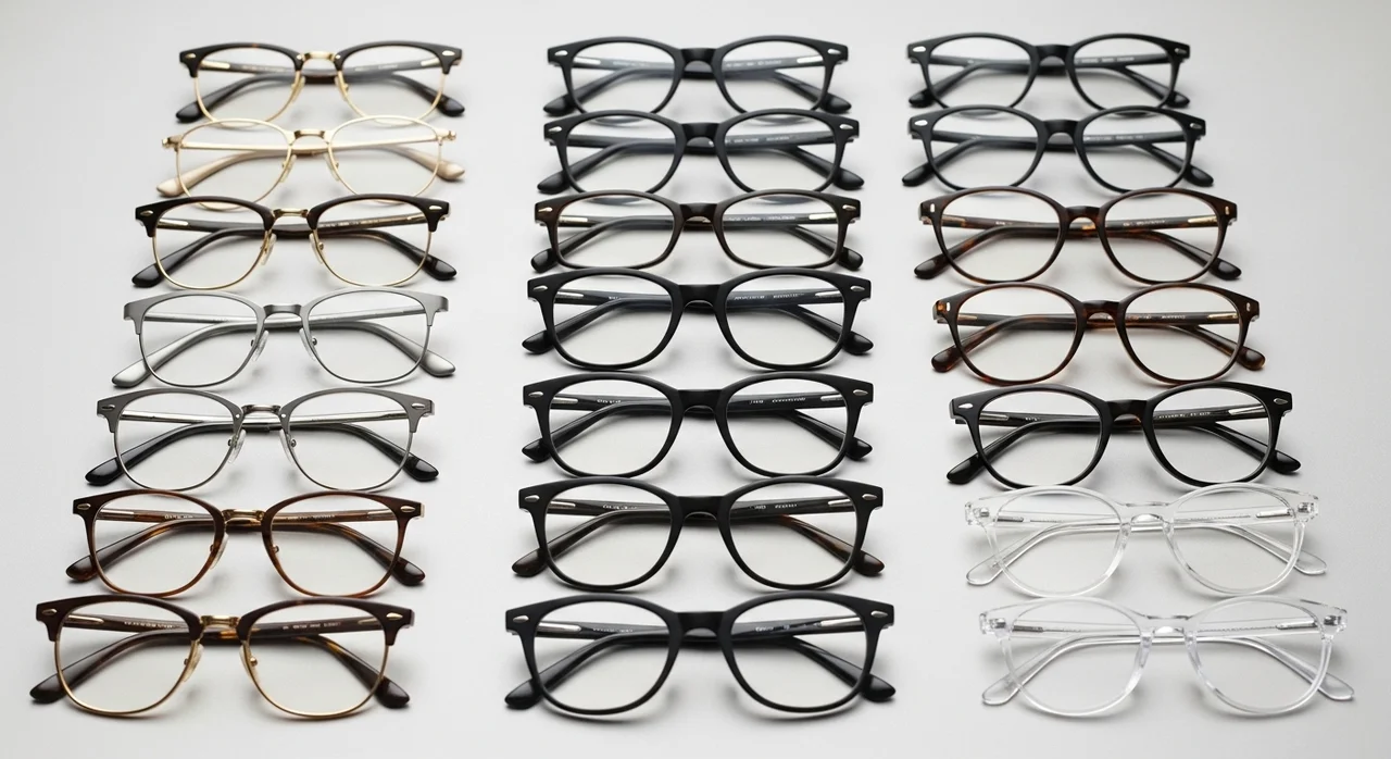 피부 톤과 안경 색상의 조화