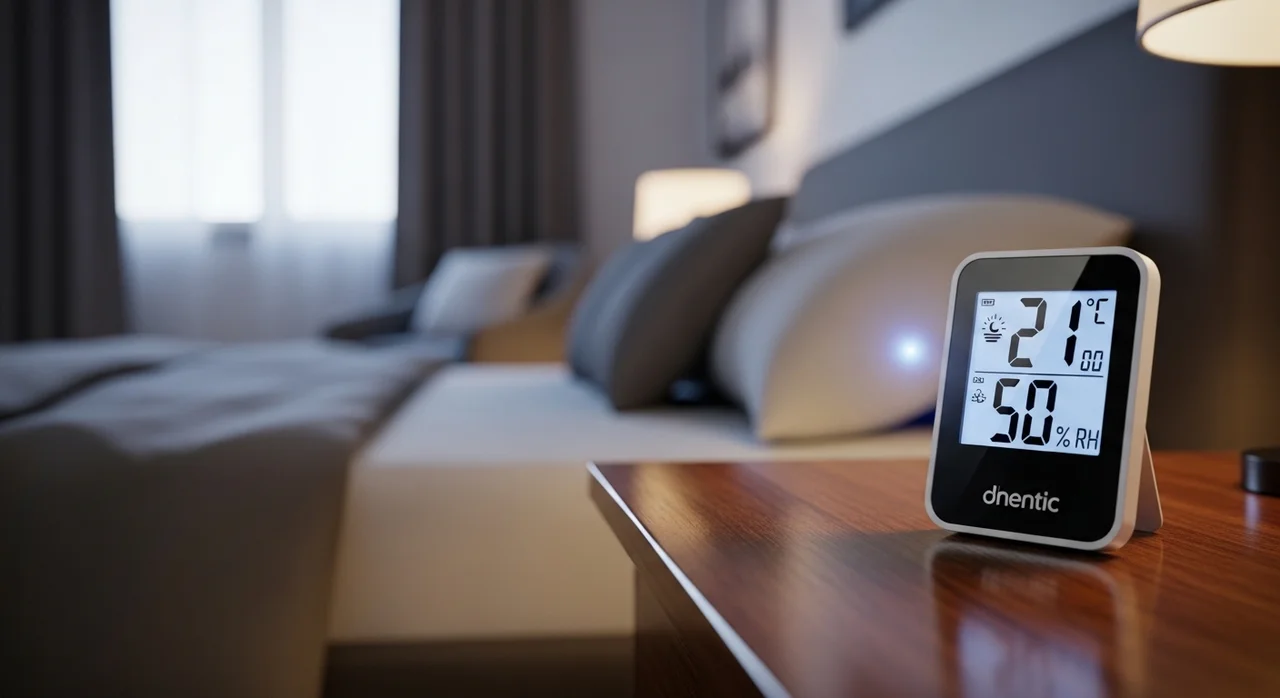 완벽한 수면 환경 조성: 온도와 습도 조절